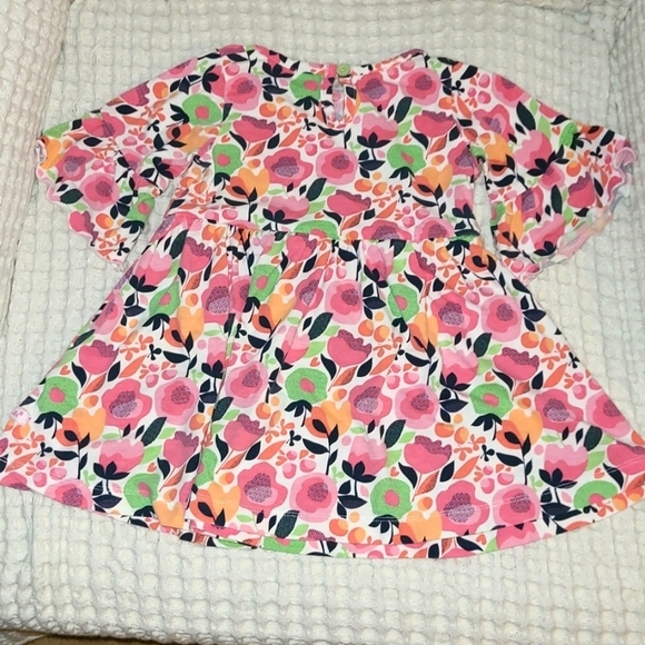 Ruffle Butts* Pink Floral Dress* Sz 18-24 months - Picture 2 of 4